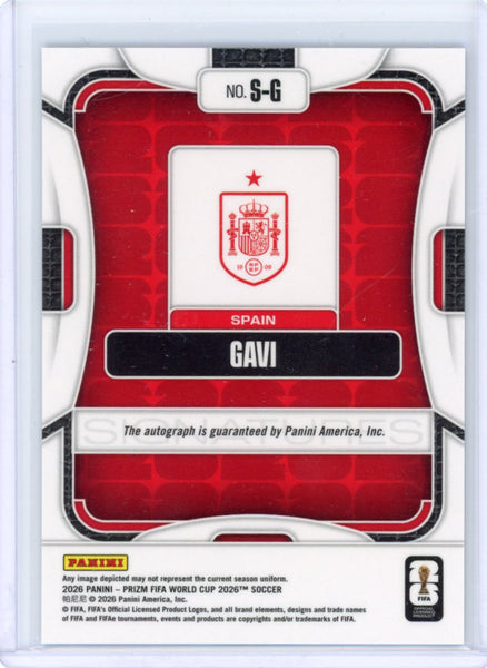 Gavi 2026 Prizm World Cup Auto