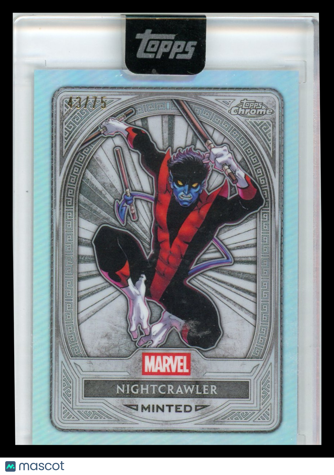 2025 Topps Chrome Marvel Minted #58 43/75