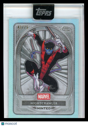 2025 Topps Chrome Marvel Minted #58 43/75