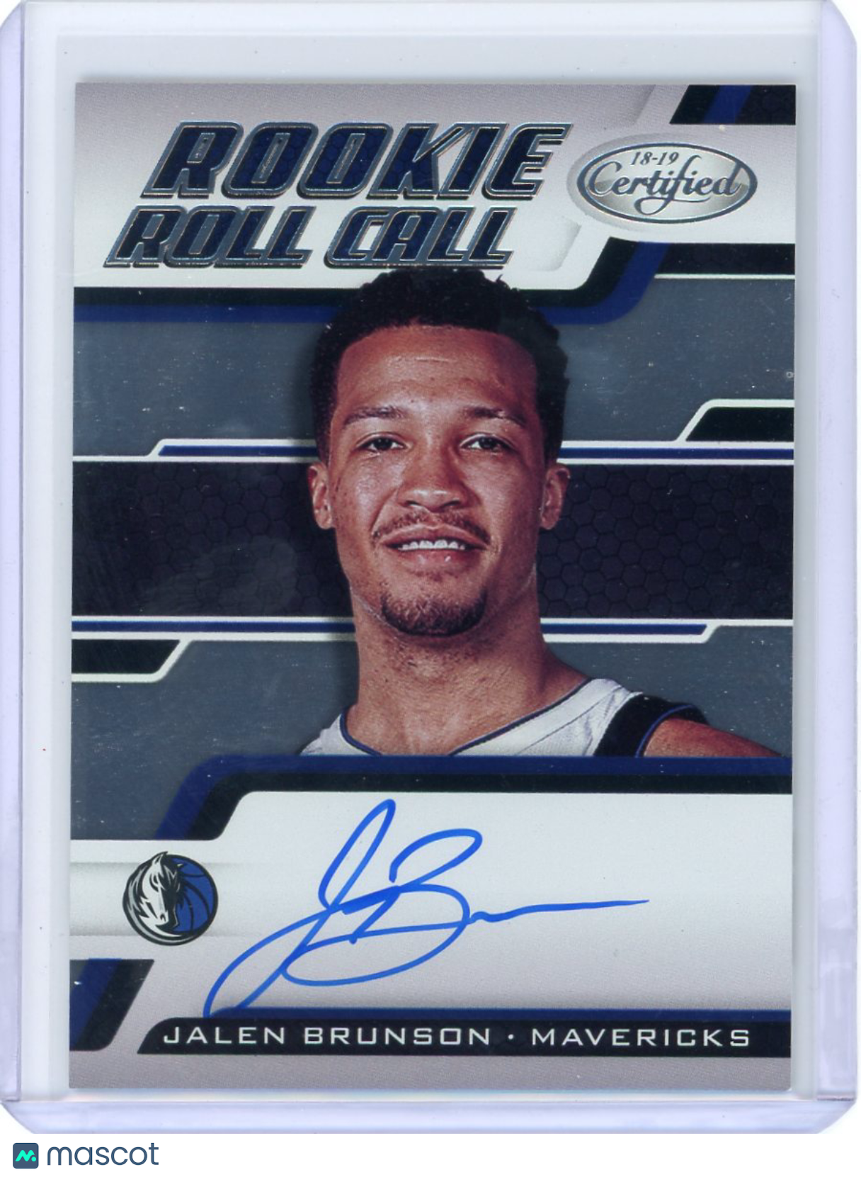 Jalen Brunson - 2018-19 Panini Certified Rookie Roll Call Auto RRC-JB