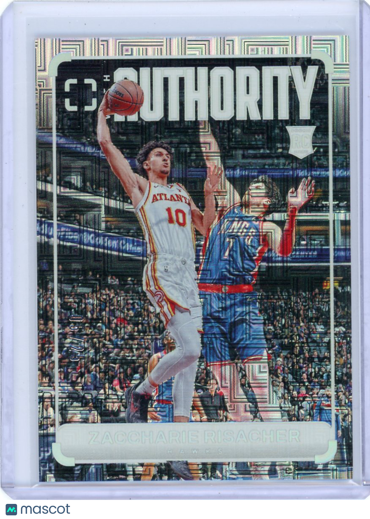 Zaccharie Risacher - 2024-25 Panini Photogenic Authority Rookie Maze 5/25 2025