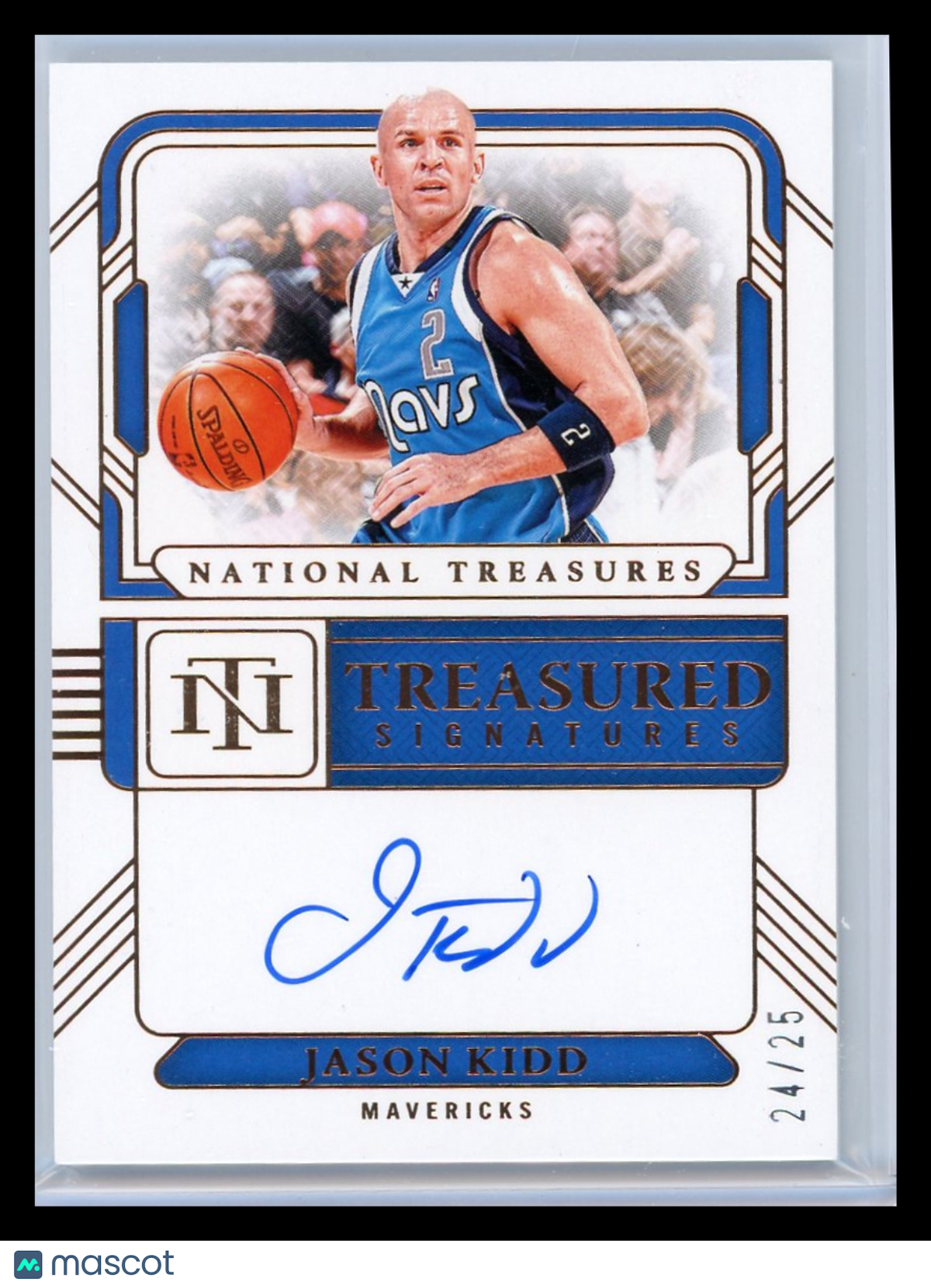 Jason Kidd - 2024-25 Panini National Treasures Treasured Signatures 2025 24/25