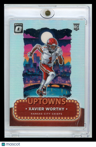 Xavier Worthy - 2024 Panini Donruss Optic Uptowns RC