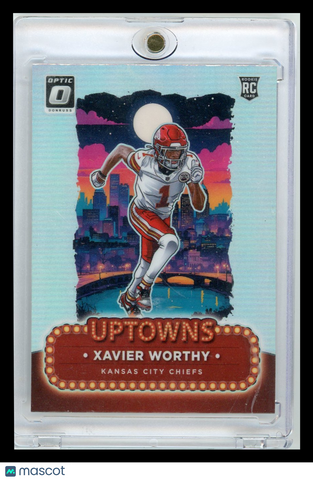 Xavier Worthy - 2024 Panini Donruss Optic Uptowns RC