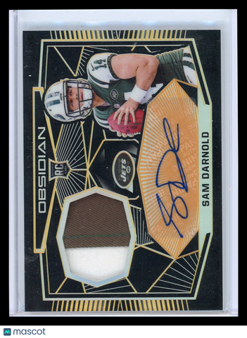 Sam Darnold - 2018 Panini Obsidian Autograph 23/50 Patch RC