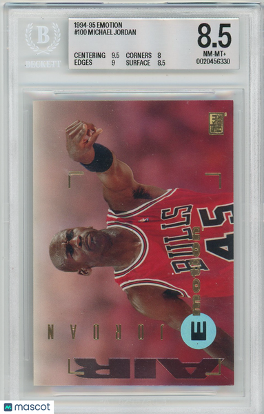 MICHAEL JORDAN - 1994 Emotion Skybox #100 BGS 8.5