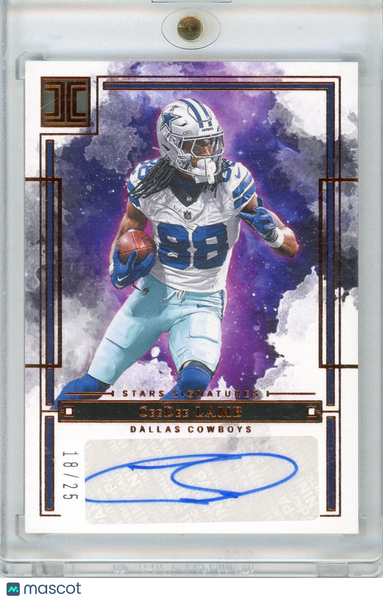 CEEDEE LAMB - 2025 Impeccable Stars Signatures Auto /25