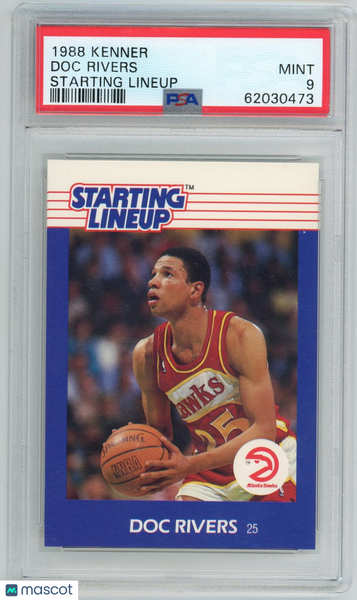 Doc Rivers - 1988 Kenner Starting Line-Up Lineup PSA 9