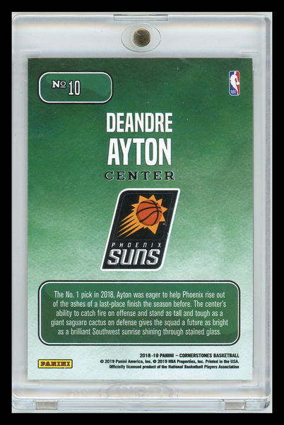Deandre Ayton - 2018-19 Panini Cornerstones Downtown 2019