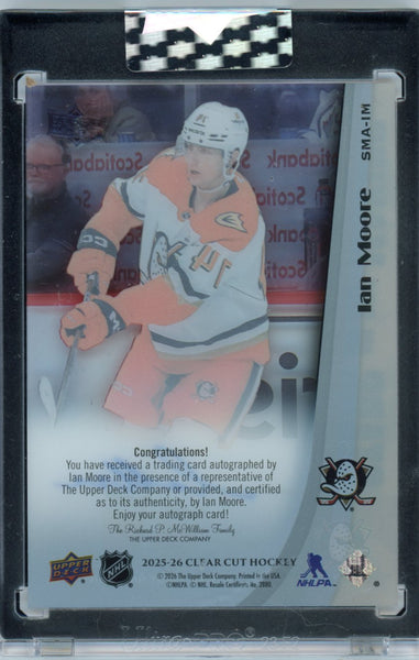 Ian Moore - 2025-26 Clear Cut Stars in the Making Auto