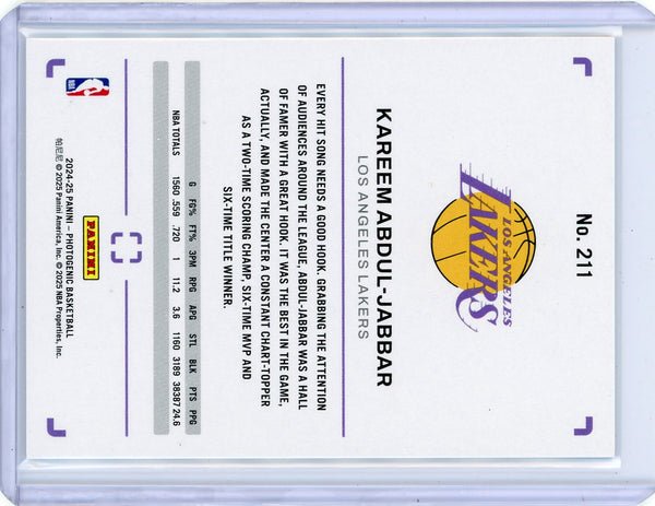 Kareem Abdul-Jabbar - 2024-25 Panini Photogenic Legends 2025 Maze 13/25 #211