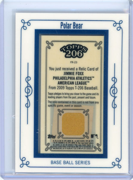 Jimmie Foxx - 2009 Topps T-206 Polar Bear Game Used Memorabilia FR-23