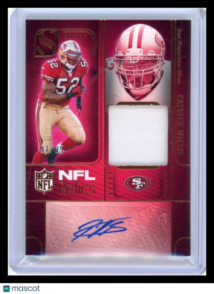 Patrick Willis - 2026 Panini Silhouette Football Auto Jersey /99