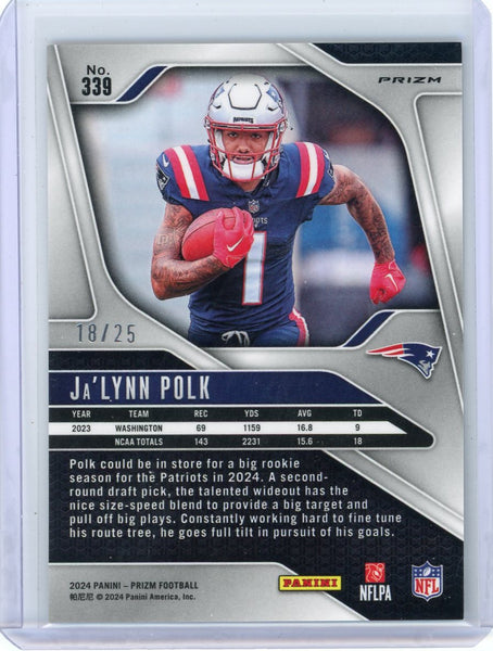 Ja'Lynn Polk - 2024 Panini Prizm Football Camo Rookie 18/25 #339