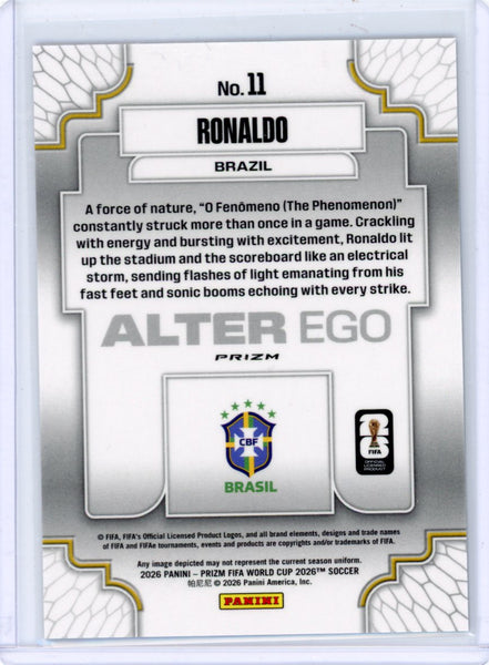 Ronaldo 2026 Prizm World Cup Alter Ego