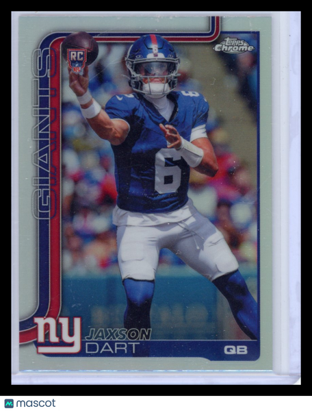 Jaxson Dart - 2025 Topps Chrome Refractor Rookie
