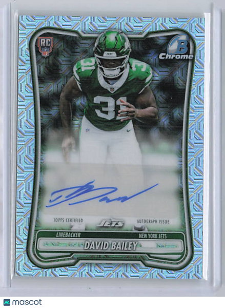 David Bailey - 2026 Bowman Chrome Mega Box Mojo Auto Rookie