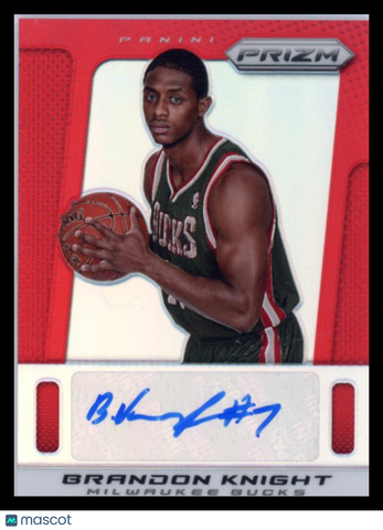 Brandon Knight - 2013-14 Panini Prizm Basketball Red Auto /10