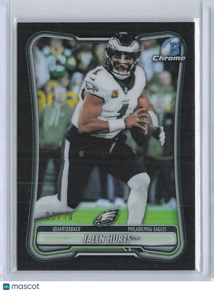 Jalen Hurts - 2026 Bowman Chrome Black Refractor /10