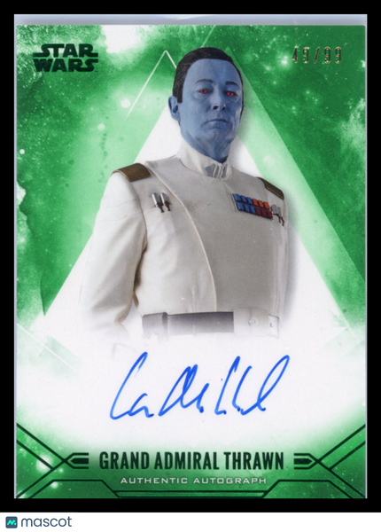 2023 Topps Star Wars Stellar Signatures Lars Mikkelsen Autograph 49/99 #SSA-LM