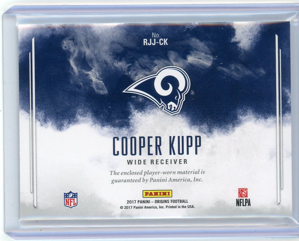 Cooper Kupp - 2017 Panini Origins 06/75 Rookie Jumbo Patch Orange RJJ-CK