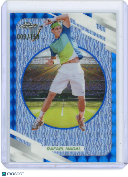 RAFAEL NADAL - 2026 Topps Chrome Tennis Blue Geometric 9/150 #27