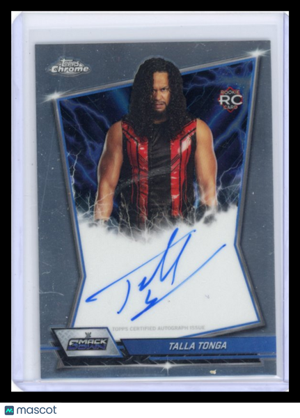 Talla Tonga - 2026 Topps Chrome WWE Rookie Auto