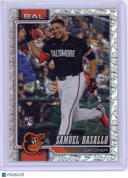 Samuel Basallo - 2026 Topps Rookie /75 75th Anniversary