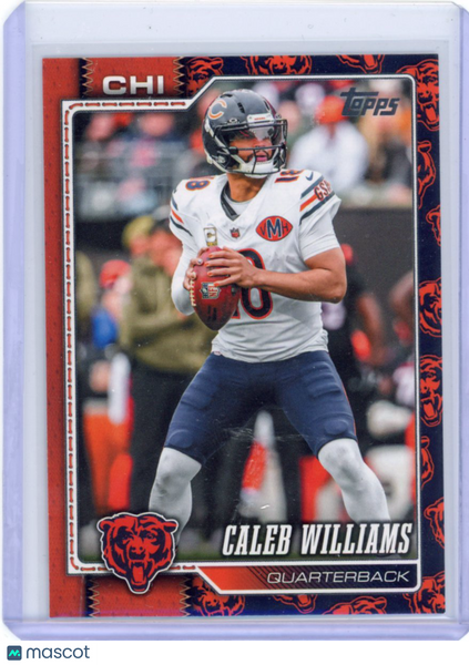 Caleb Williams - 2026 Topps Team Logo Variation