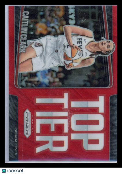 Caitlin Clark - 2025 Panini Prizm WNBA Top Tier Red 58/99