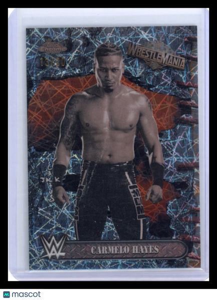 Carmelo Hayes - 2025 Topps Chrome WrestleMania Cactus Jack /20
