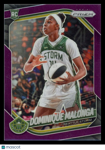 Dominique Malonga - 2025 Panini Prizm WNBA Purple Rookie 006/149