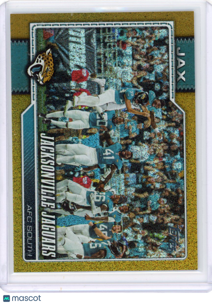 Jacksonville Jaguars - 2026 Topps Flagship Gold Glitter /50