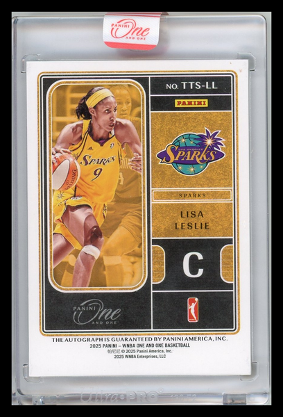 Lisa Leslie - 2025 Panini One and One  Team Titans Signatures 54/99
