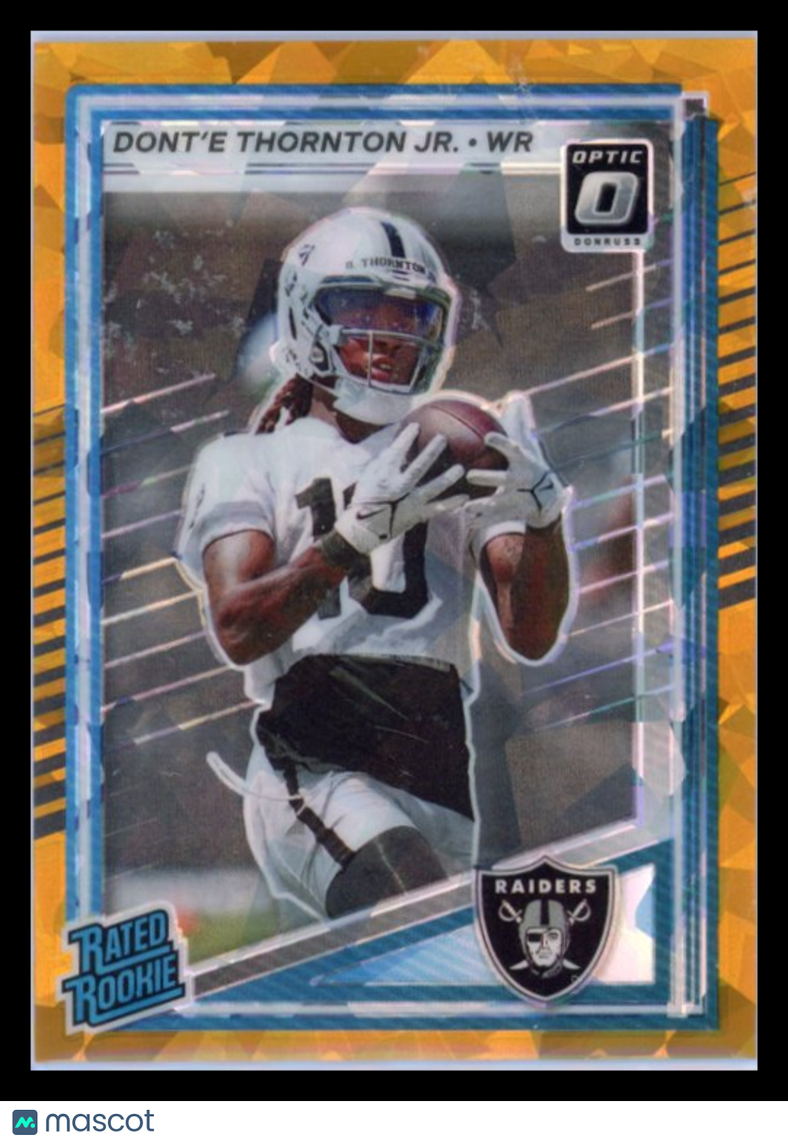 Dont'e Thornton Jr. - 2025 Donruss Optic Prizm Rated Rookie Gold 02/10