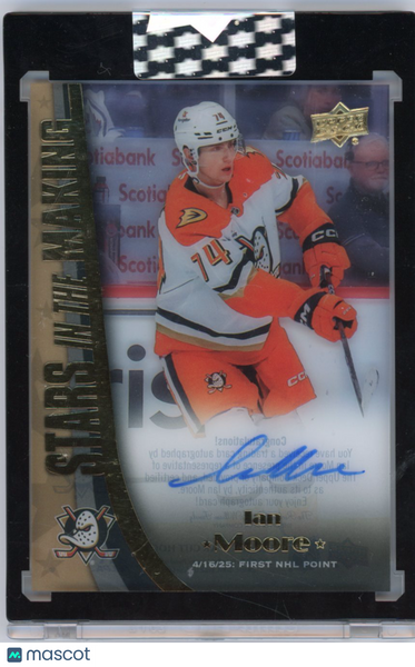 Ian Moore - 2025-26 Clear Cut Stars in the Making Auto