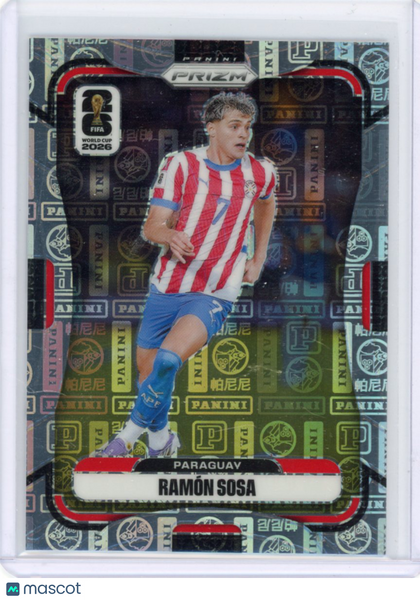 Ramon Sosa - 2026 Prizm World Cup Panini Logo /61 Rookie