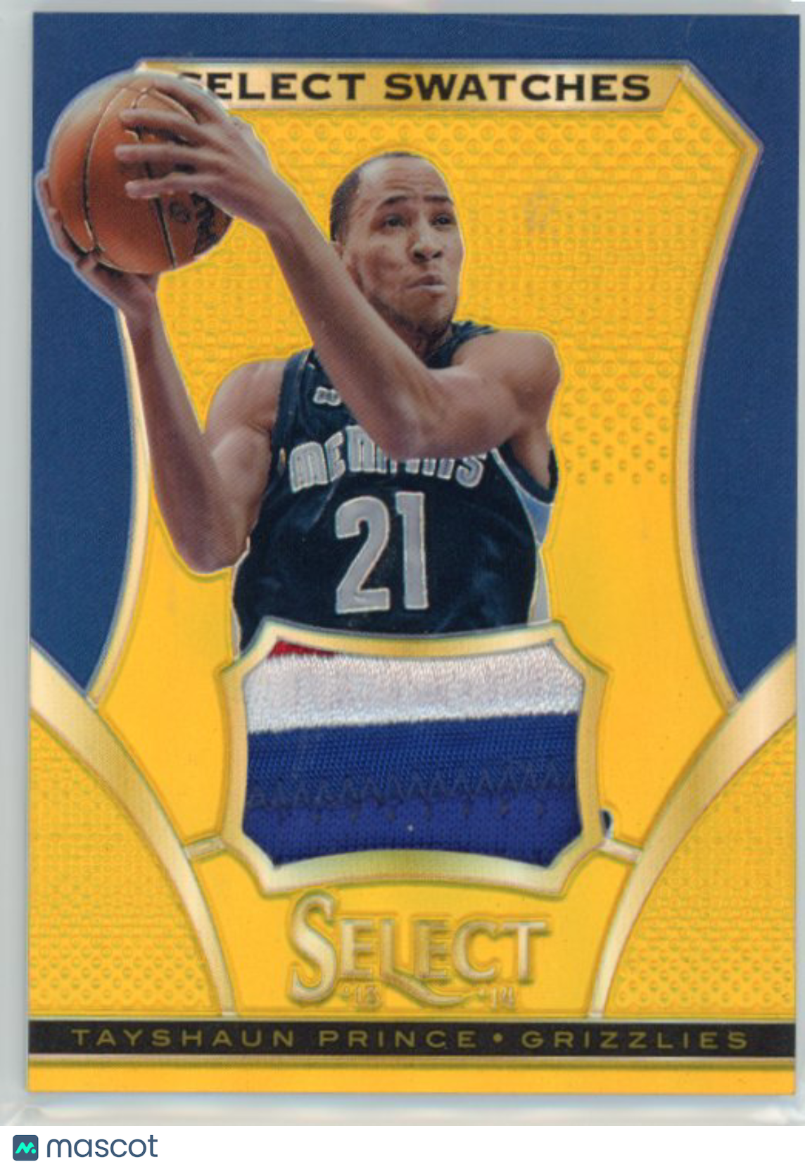 Tayshaun Prince - 2013-14 Panini Select Prizm 2014 03/10 Gold Patch