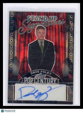 Dave Foley 2022 Leaf Pop Century Stand Up Signatures Autograph 5/5 #SUS-DF1