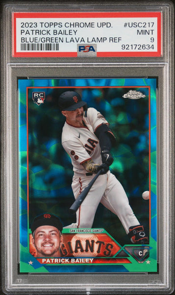 Patrick Bailey - 2023 Topps Chrome Update #USC217 PSA 9