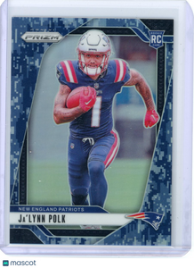 Ja'Lynn Polk - 2024 Panini Prizm Football Camo Rookie 18/25 #339