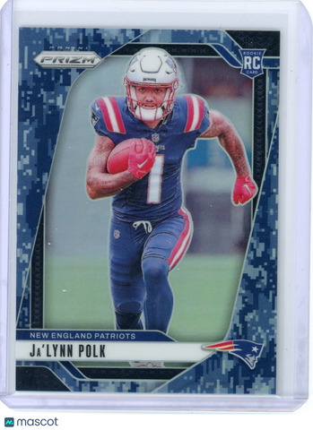 Ja'Lynn Polk - 2024 Panini Prizm Football Camo Rookie 18/25 #339