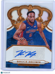 Bruce Brown - 2018-19 Panini Crown Royale Rookie Auto 59/149
