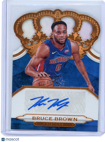 Bruce Brown - 2018-19 Panini Crown Royale Rookie Auto 59/149