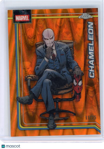 Chameleon - 2026 Marvel Chrome Orange Raywave /25