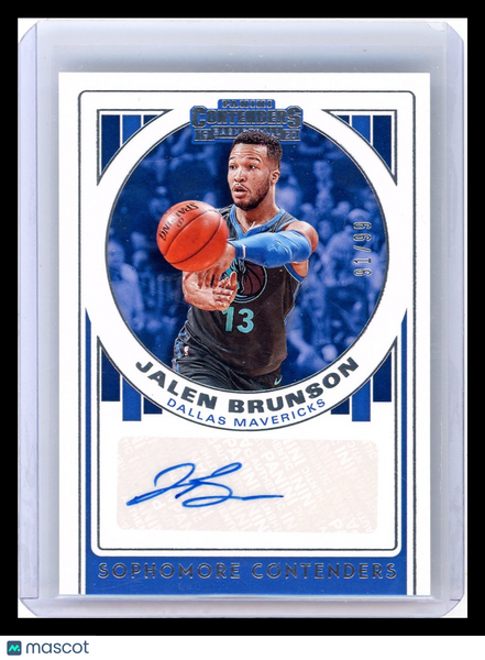 Jalen Brunson - 2019 Panini Contenders Sophomore Contenders Auto /99