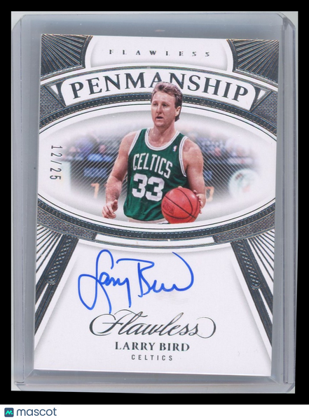 Larry Bird - 2023-24 Panini Flawless Penmanship 2024 12/25