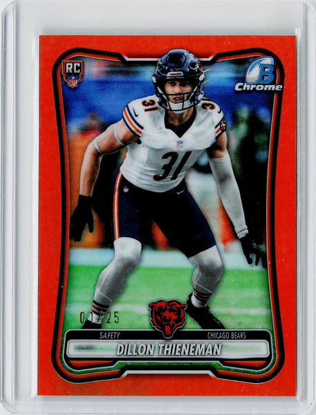 Dillon Thieneman - 2026 Bowman #BCV-197 Chrome Orange Refractor #/25