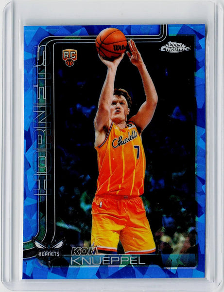 Kon Knueppel - 2025-26 Topps Chrome Update #154 Sapphire