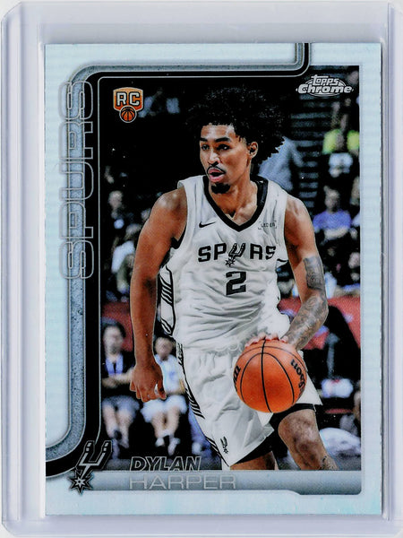 Dylan Harper - 2025-26 Topps Chrome #252 Refractor